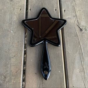 Jeffree Star Cosmetics Black on Black Star Shaped Hand Mirror